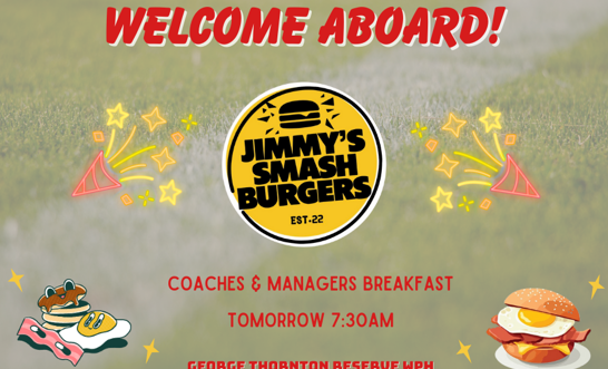 Welcome aboard Jimmy's Smash Burgers!