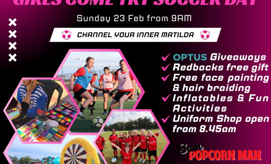 Girls Come and Try Soccer Day & Grading Day 2